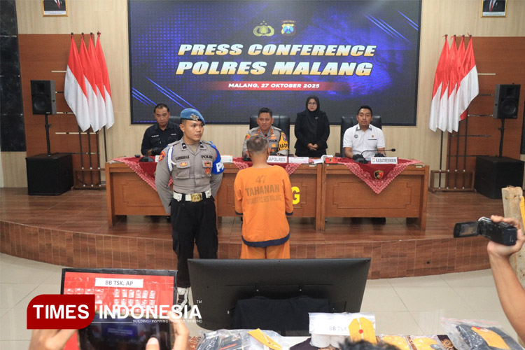 Polres Malang Ungkap Pembunuhan Sadis di Sumbermanjing Wetan, Suami Siri Jadi Tersangka