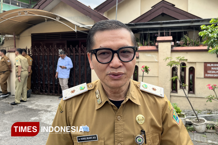 Kepala Dinkes Kota Malang, dr Husnul Muarif saat ditemui awak media. (Foto: Rizky Kurniawan Pratama/TIMES Indonesia)
