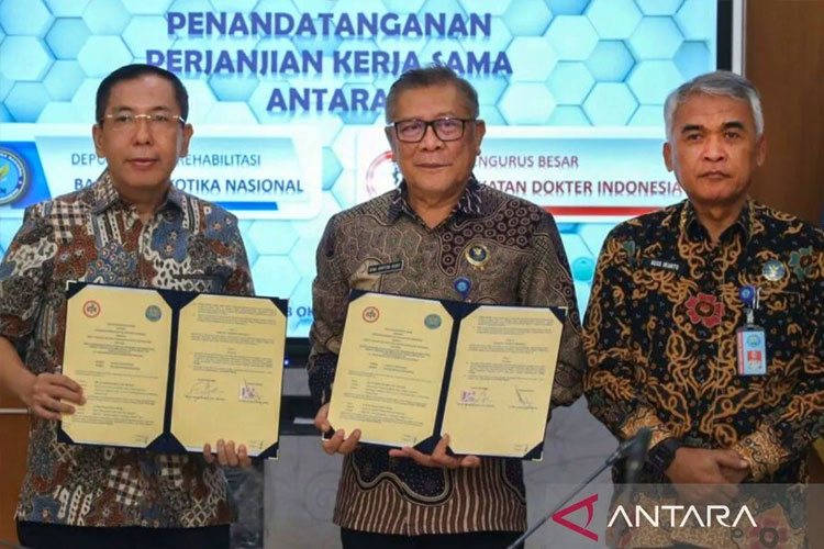 Tingkatkan Layanan Rehabilitasi, BNN dan IDI Jalin Kerja Sama Standarkan Kompetensi Tenaga Medis