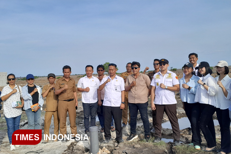 Sinergi Distransnaker dan Kejari Sumba Timur Monev prog. pembangunan kawasan transmigrasi Melolo Sumba Timur.(FOTO:Habibudin/TIMES Indonesia)