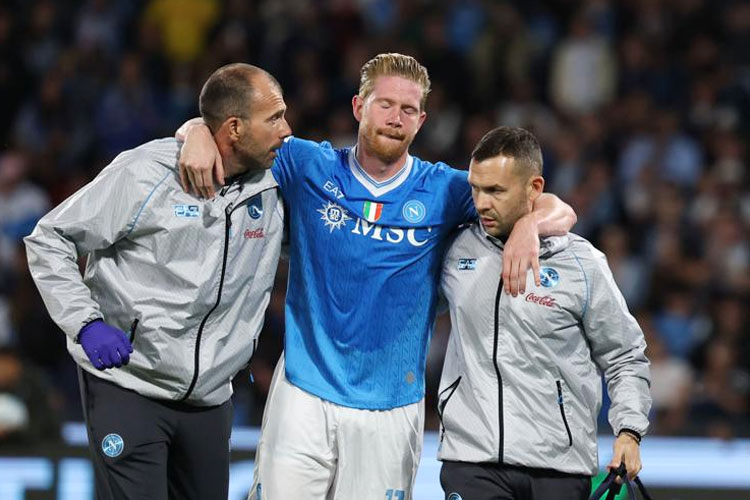 Cedera Parah Kevin De Bruyne menjadi Pukulan bagi Napoli dan Belgia