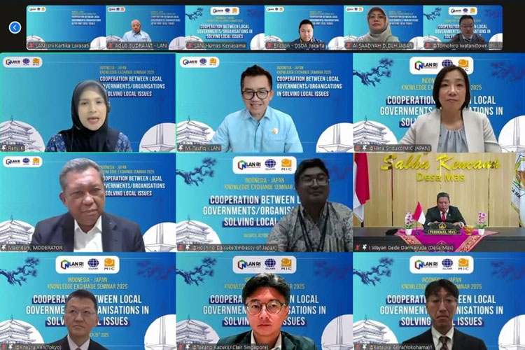 LAN dan J.CLAIR Perkuat Kolaborasi Daerah Hadapi Krisis Iklim Global