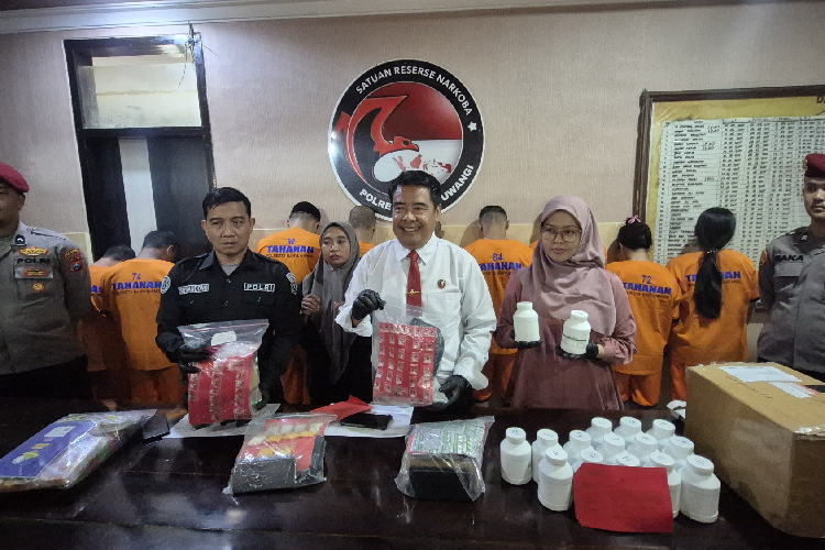 Polresta Banyuwangi Bongkar 22 Kasus Narkoba dalam Sebulan