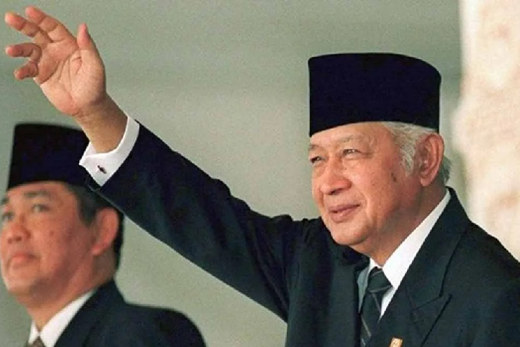 Soerharto, saat menjadi Presiden RI.