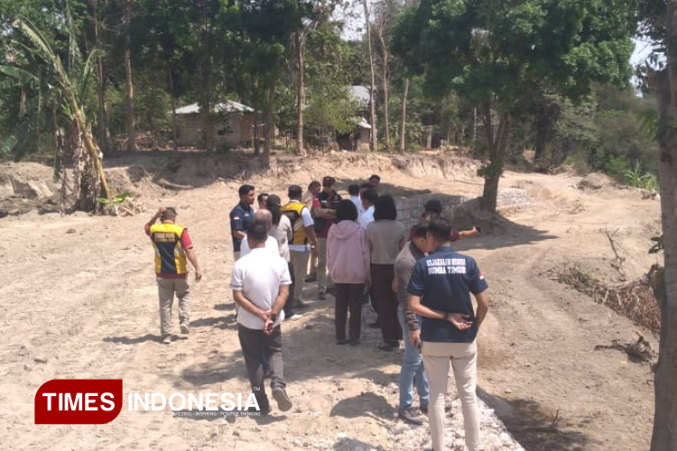 Proyek Pengamanan Tebing Kambaniru Sumba Timur Rp2 Miliar Diawasi Ketat, Jaksa Ikut Monitor