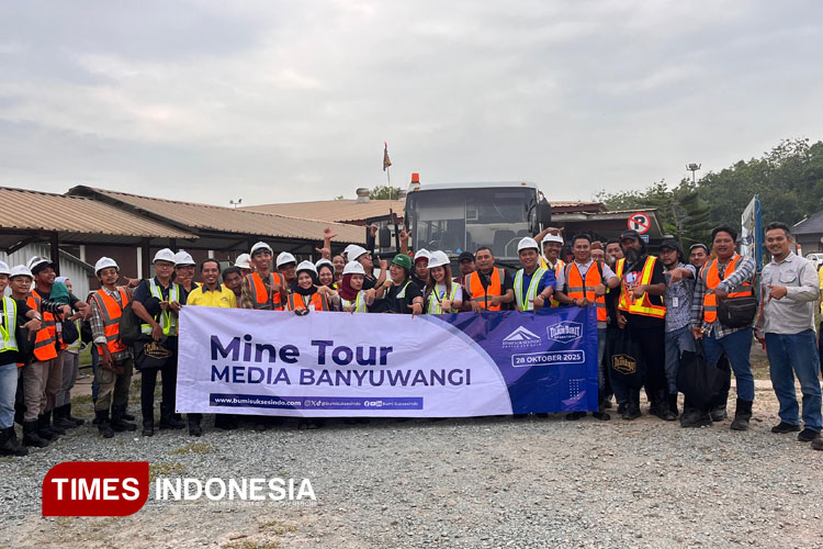 Safari Jurnalis Banyuwangi, Melihat Lebih Dekat Tambang Emas di PT BSI