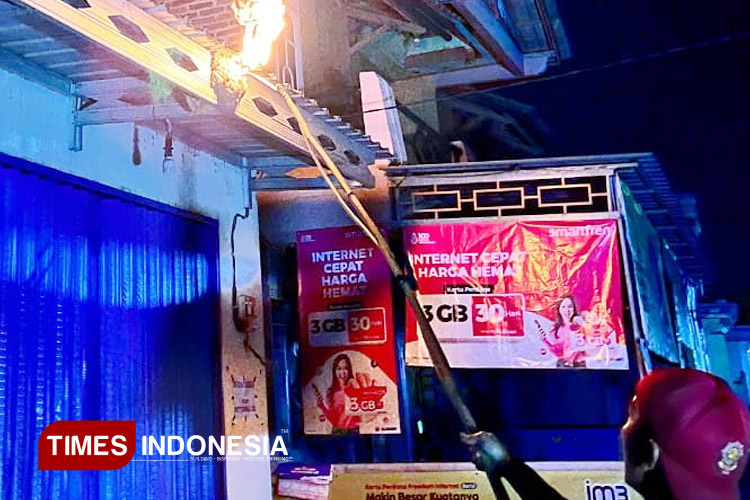 Ancam Keselamatan Warga, Sarang Tawon Vespa Dimusnahkan Tim Damkar Pemalang