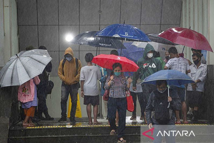 BMKG Peringatkan Potensi Hujan Lebat di Sejumlah Kota Besar