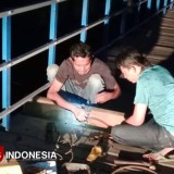 Respon Cepat Aduan Masyarakat, Pemkab Probolinggo Perbaiki Baut Jembatan Kendor