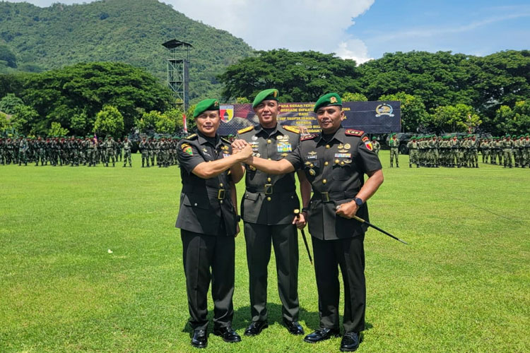 Letkol Inf M Sujoko Resmi Pimpin Brigif 16 Wira Yudha, Pangdam V Brawijaya Tekankan Amanah dan Profesionalisme