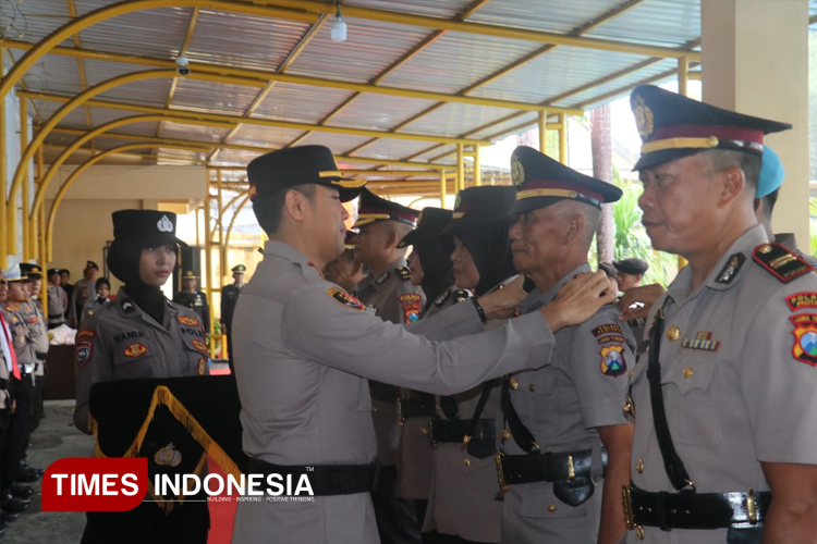 Kapolres Pacitan Minta Anggota Tetap Kompak dan Tulus Mengabdi
