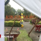 Revitalisasi Alun-Alun Merdeka Kota Malang Capai Progres Signifikan, Target Dibuka Awal 2026