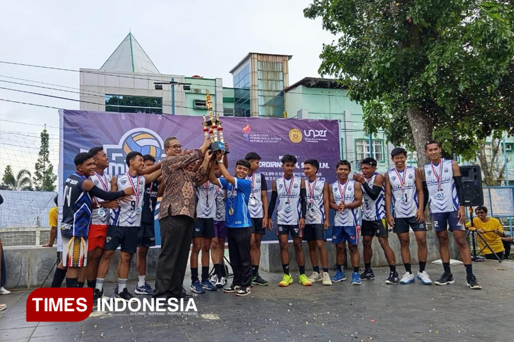 SMK LPS 1 Ciamis Juara Tampar Bola 2025, Bukti Voli Kian Digemari Pelajar Priangan Timur