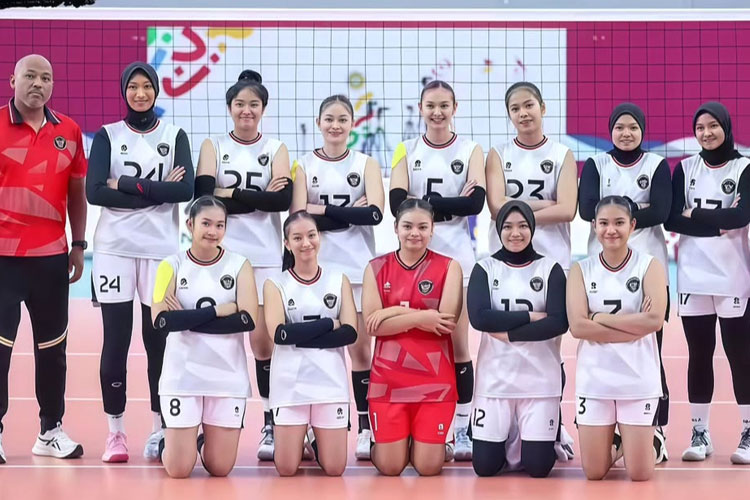 Gagal Raih Emas, Timnas Voli Putri U-18 Kalah Dramatis dari Iran di Final Asian Youth Games 2025