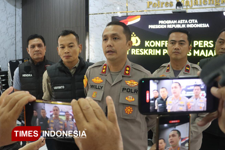 Polres Majalengka Ringkus Empat Anggota Sindikat Pencurian Mobil Pikap Lintas Daerah