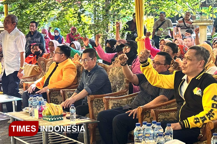 Adies Kadir Resmikan Rumah Aspirasi Golkar Surabaya, Siap Beroperasi 24 Jam