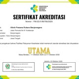 Resmi, Klinik Pratama Rutan Banjarnegara Sandang Status Akreditasi Utama
