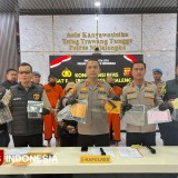 Polres Majalengka Bongkar Komplotan Gembos Ban, Pelaku Gasak Rp100 Juta