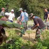 TMMD ke-126 Malang Rampungkan Pembangunan Bronjong dan Drainase di Lebakharjo