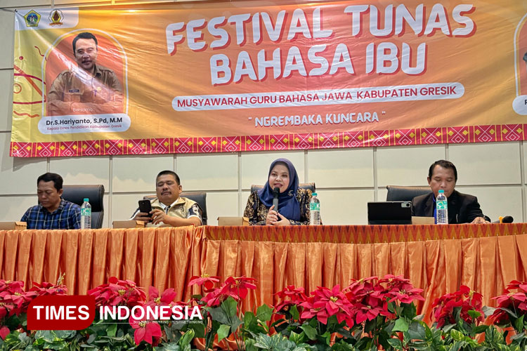 Festival Tunas Bahasa Ibu di Gresik, Pelajar Didorong Lestarikan Bahasa Jawa