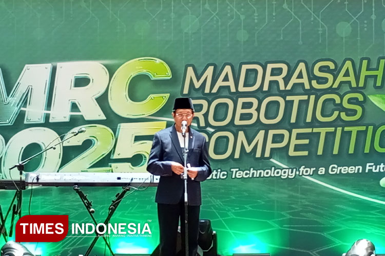 Menag Nasaruddin Umar buka MRC 2025. (FOTO: Fahmi/TIMES Indonesia)
