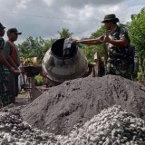 Gotong Royong Satgas TMMD 126 Malang Hasilkan Drainase 216 Meter di Lebakharjo