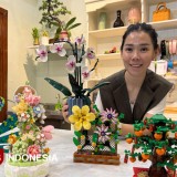 Tren Rangkaian Bunga Lego Diburu Konsumen