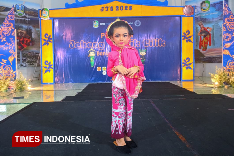 Peserta Jebeng Cilik Banyuwangi 2025, Jesslyn Kiandra Sunjaya Tampil Centil dan Pede