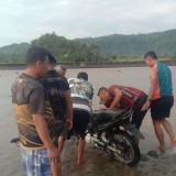 Terseret Arus Sungai Glidik, Ibu dan Anak Masih dalam Pencairan