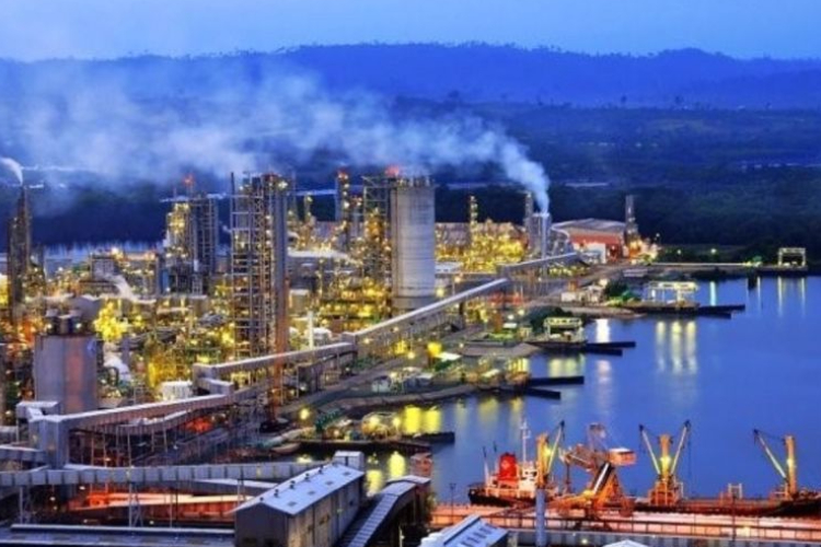 Kawasan industri di Kota Bontang, Kaltim. (Foto: DPMPTSP Bontang)