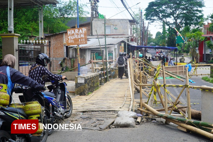 Pemkot Malang Kucurkan Rp350 Juta, Jembatan Bailey Sonokembang Mulai Dibangun