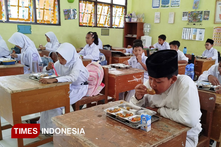 Polres Blora Sulap Wajah Kantin Sekolah, 2.762 Siswa Nikmati Makan Bergizi Gratis