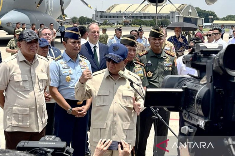 Pesawat A400M TNI AU Siap Jalankan Misi Kemanusiaan dan SAR