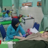 Tingkatkan Ketahanan Kesehatan Nasional, RSUD Caruban Ikuti Donor Darah Serentak HUT ke-25 ARSADA
