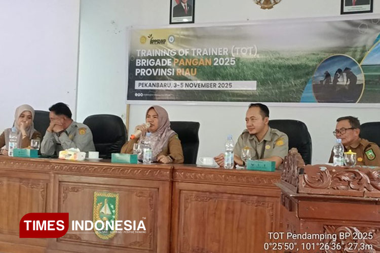 Perkuat Sinergi, Polbangtan Malang Gelar ToT Pendamping Brigade Pangan di Riau