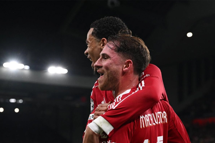 Alexis Mac Allister menjadi pahlawan kemenangan 1-0 Liverpool atas Real Madrid di Liga Champions. (foto: Liverpool FC)