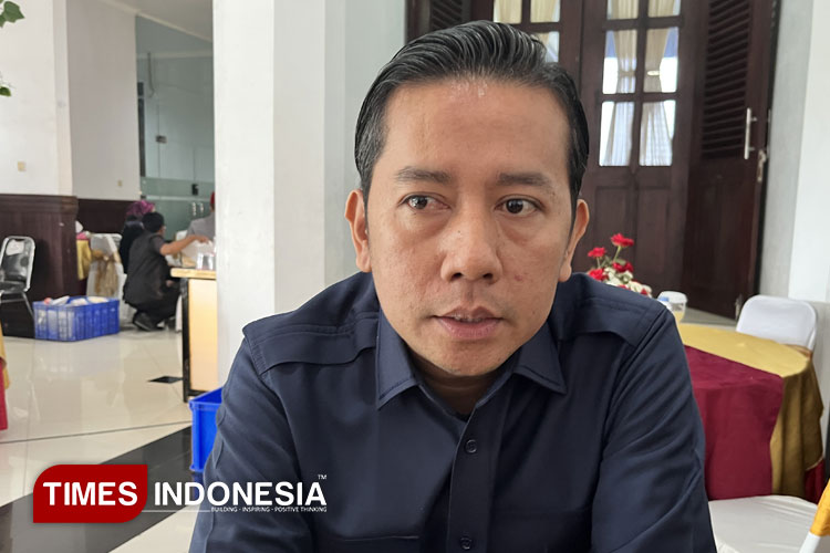 Ketua Komisi C DPRD Kota Malang, Anas Muttaqin saat ditemui awak media. (Foto: Rizky Kurniawan Pratama/TIMES Indonesia)
