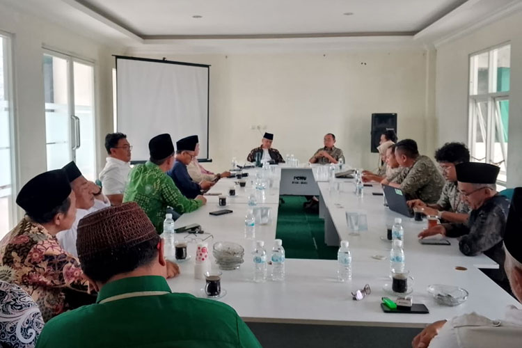 Audiensi dari BPJS Kesehatan Cabang Malang di Kantor PCNU, Rabu (5/11/2025).