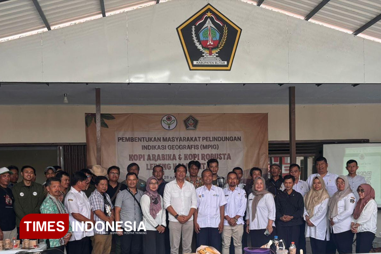 Sosialisasi Indikasi Geografis (IG) sebagai babak baru perjalanan kopi Blitar. (Foto: Dok. Aris Setiono)