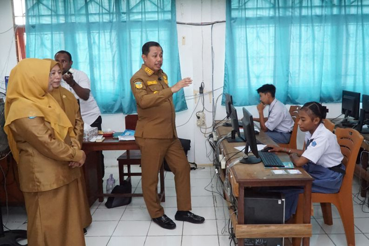 TKA SMA/SMK di Jayapura Dipastikan Berjalan Lancar