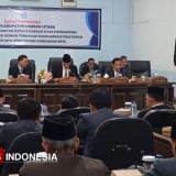 DPRD KLU Gelar Rapat Paripurna Jawaban dan Tanggapan Terhadap Pandangan Umum Fraksi
