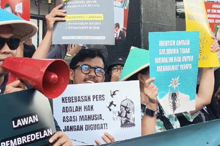 AMSI: Gugatan Fantastis Amran ke Tempo Ancaman bagi Kebebasan Pers