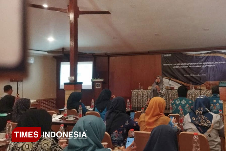 Tingkatkan Kualitas Layanan, Dinkes Pacitan Gelar Bimtek SDM Labkesmas