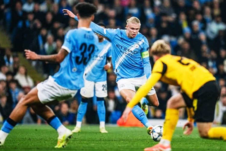 Hasil Liga Champions: Inter Milan dan  City Menang, Barcelona dan Chelsea Tertahan