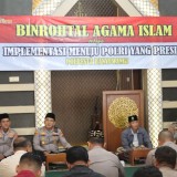 Bukan Hanya Tangguh di Lapangan, Polresta Banyuwangi Bentuk Anggota Berpondasi Moral Kuat Lewat Binrohtal