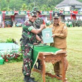 Letjen TNI Muhammad Saleh Mustafa Pimpin Penutupan TMMD 126 di Kabupaten Malang