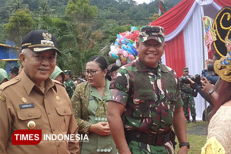 Wakasad TNI Pimpin Upacara Penutupan TMMD 126 di Malang