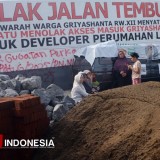 Pemkot Malang ''Gagal'' Bongkar Tembok Jalan Tembus Griya Shanta