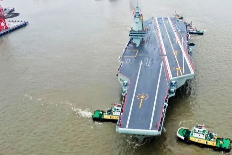 China Menambah Satu Lagi Kapal Induk Fujian, AS dan Sekutunya Ketar-ketir