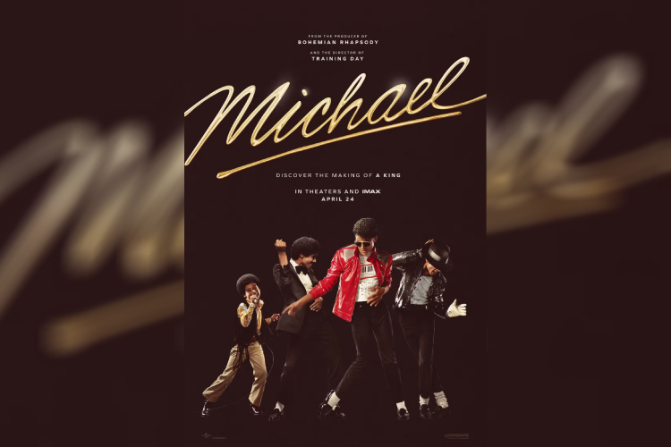 Poster film Michael. FOTO: lionsgate